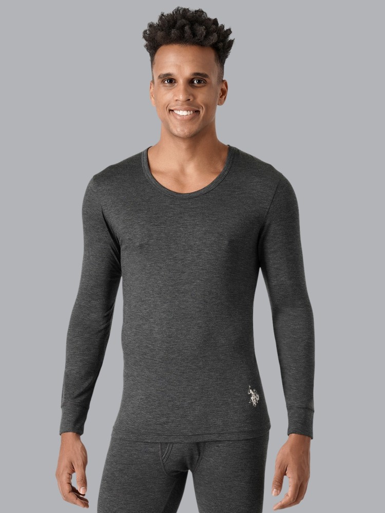 Mens polo thermal best sale