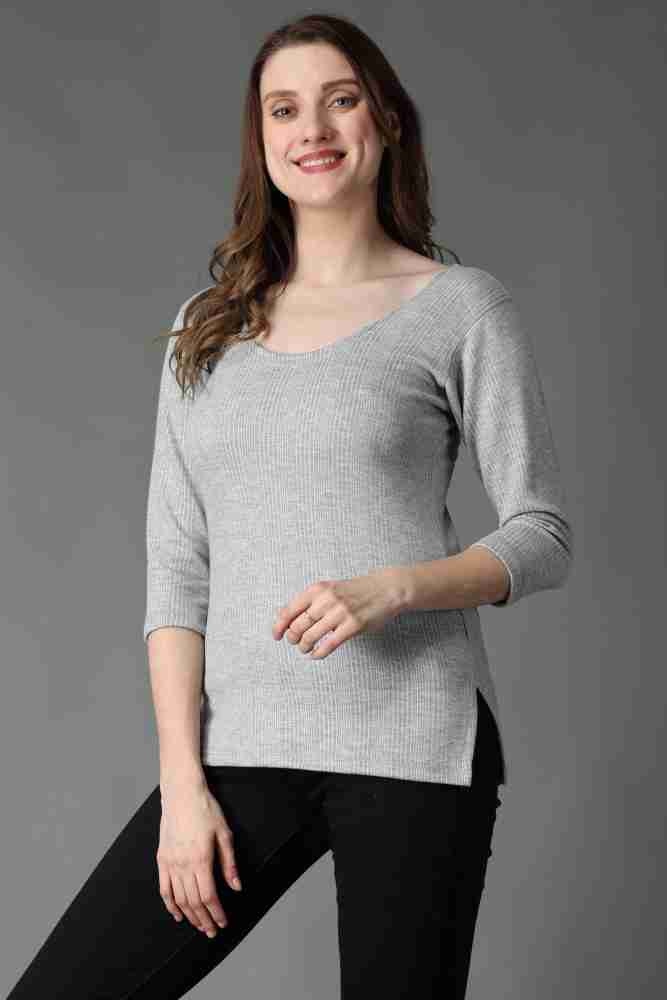 Buy Wearslim Thermal Warmer Vest for Women Ultra Soft 3/4 Sleeves