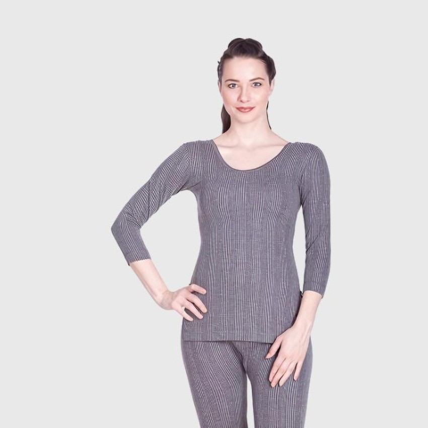 REVEXO MWOMENTHRMALTOP_10GR Women Top - Pyjama Set Thermal - Buy