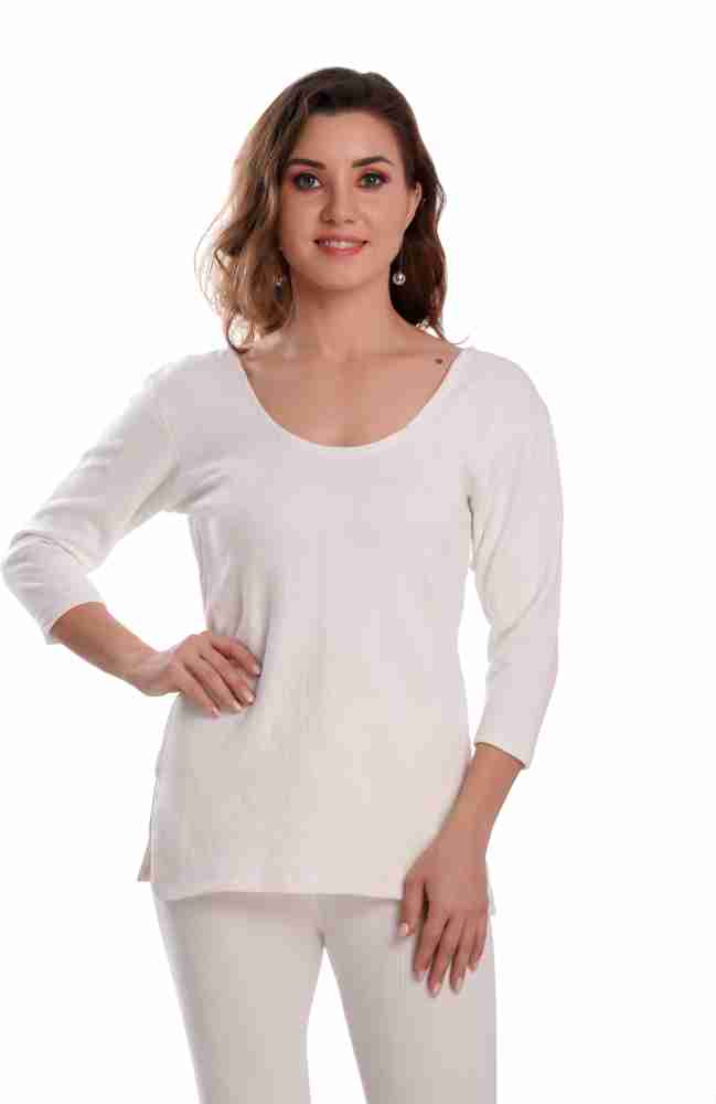 French Kiss Women Top Thermal - Buy French Kiss Women Top Thermal Online at  Best Prices in India