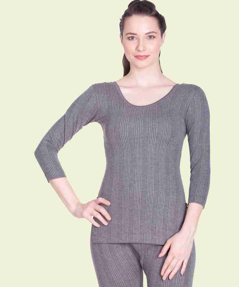 LUX INFERNO QUILTED THERMAL Women Top Thermal - Buy LUX INFERNO