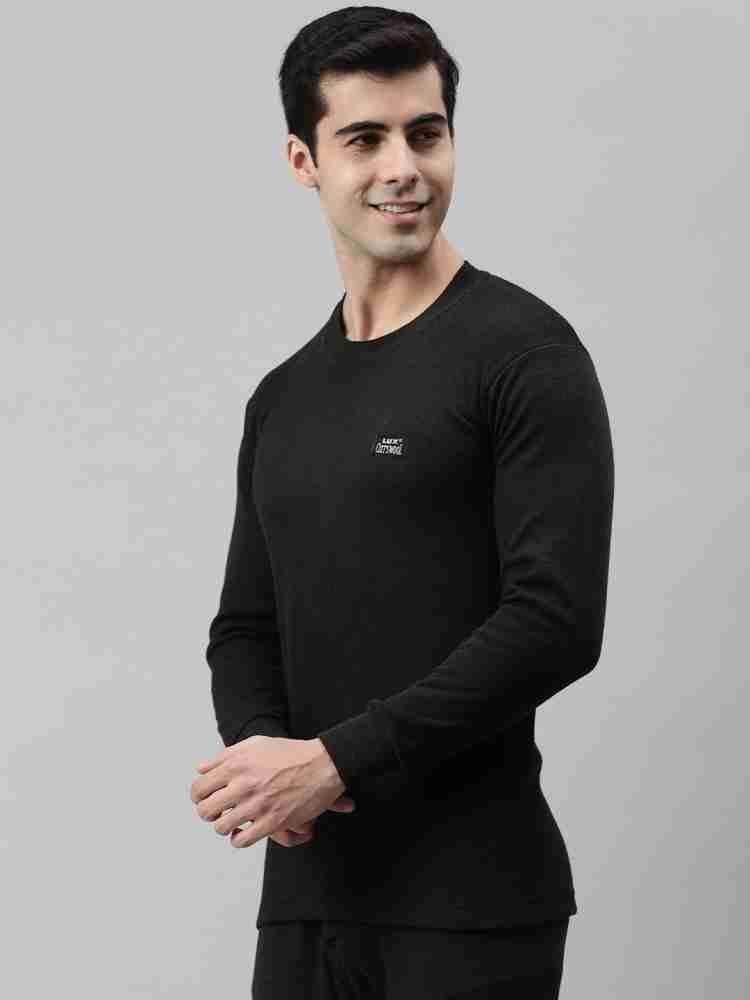 Buy LUX COTT'S WOOL Men Top Thermal Online at Best Prices in India