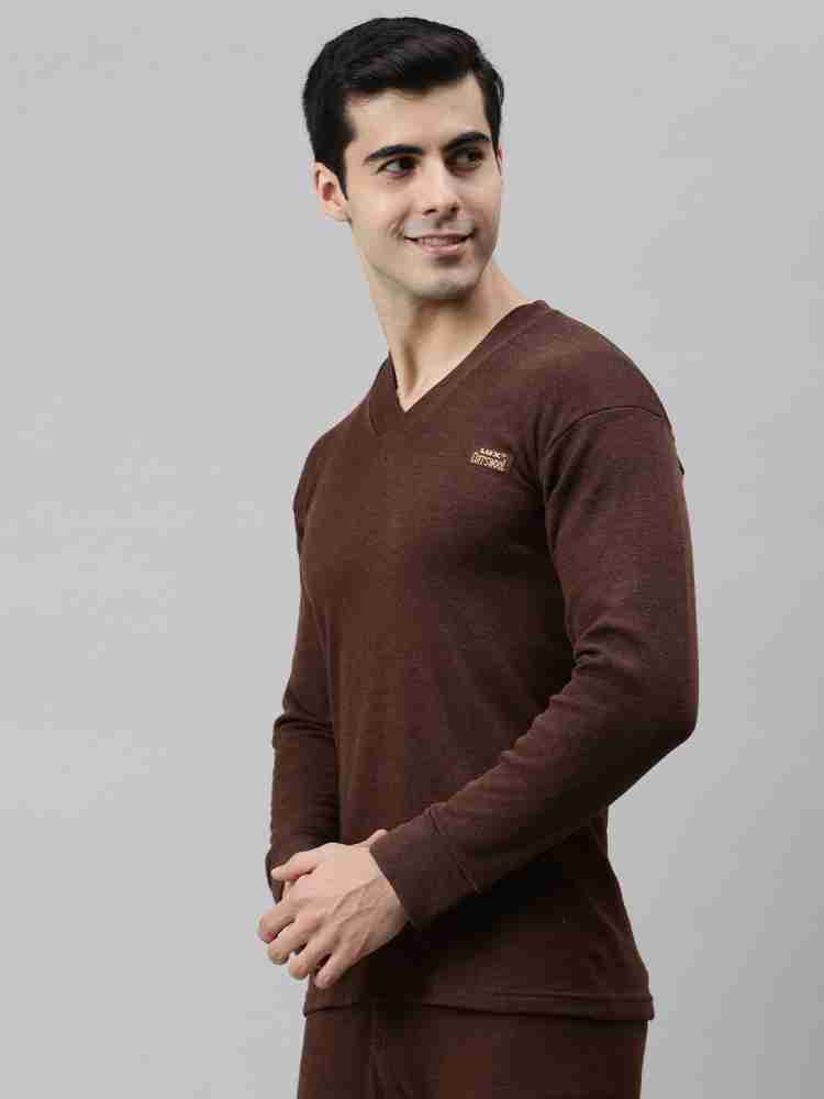 LUX COTT'S WOOL Men Top Thermal - Buy LUX COTT'S WOOL Men Top