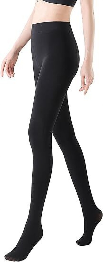 JMT Wear Women Fleece Lined Tights Warm Winter Opaque Pantyhose