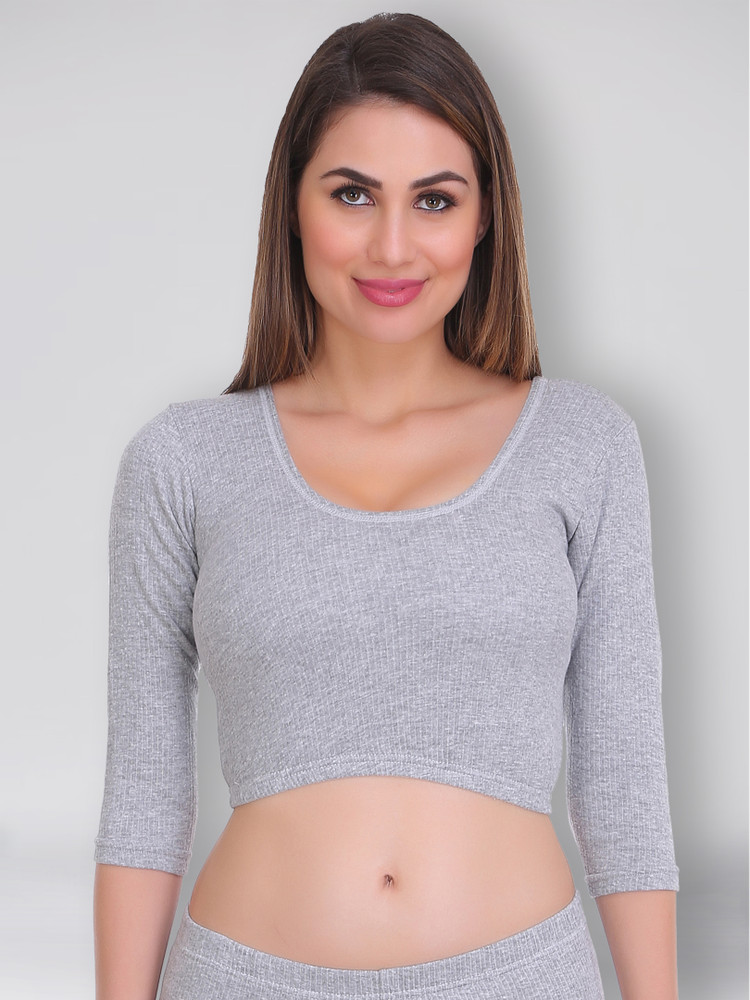 Cropped thermal top clearance
