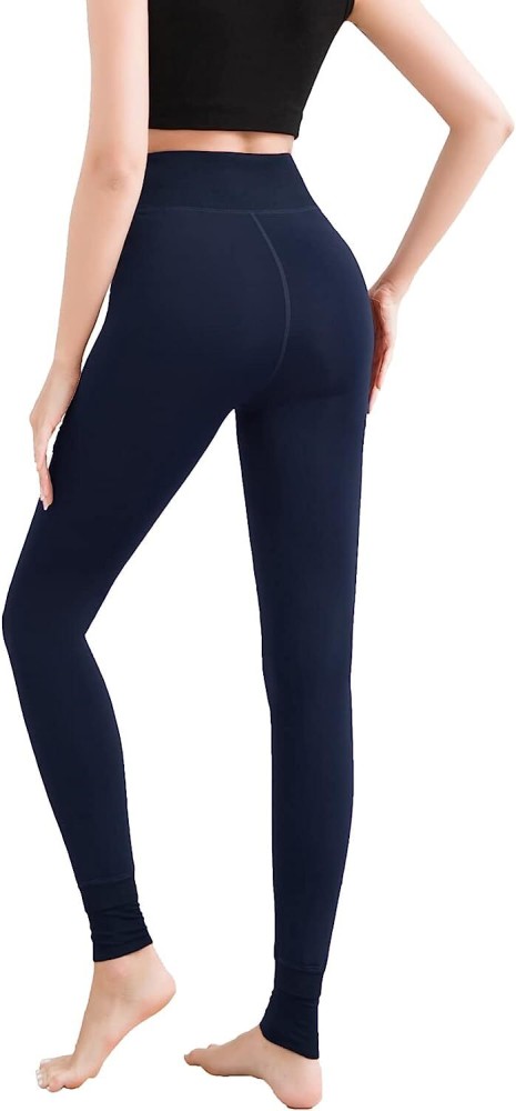 HSR Winter Warm Thermal Fleece Lined Women Leggings Pants (Waist Size : 26  to 34 Inch Stretchable)
