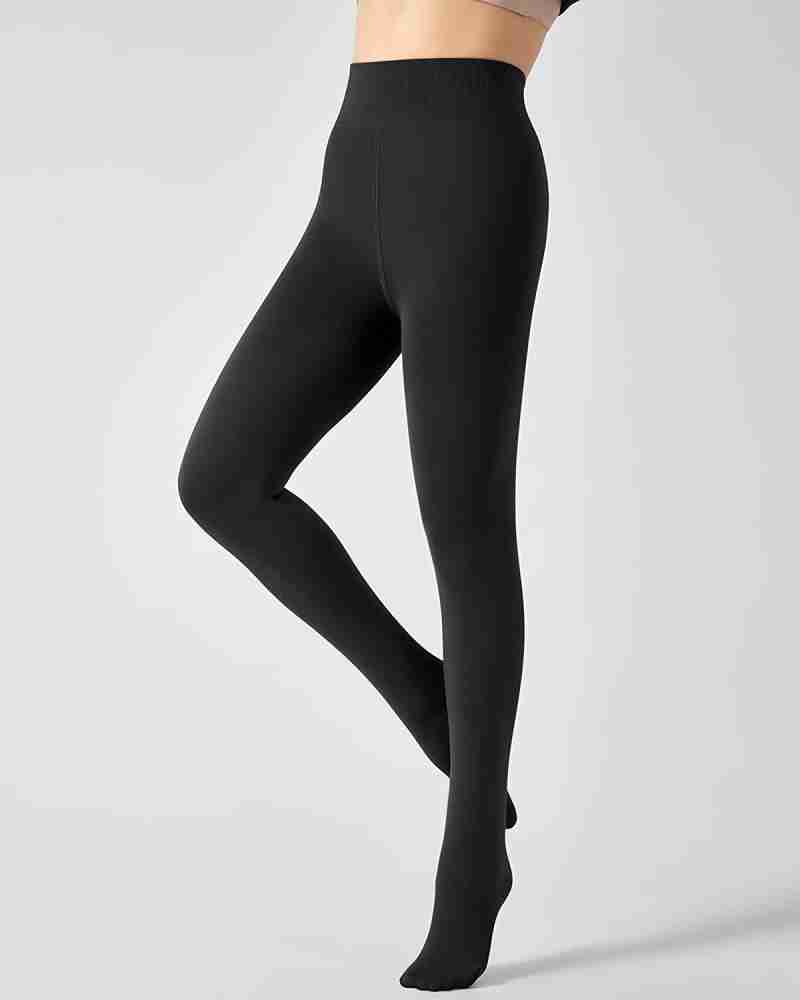 Hrezall Women Winter Thick Warm Cotton Leggings Female High Waist Fitness  Slim Skinny Pants Ladies Stretch Legging : : Fashion