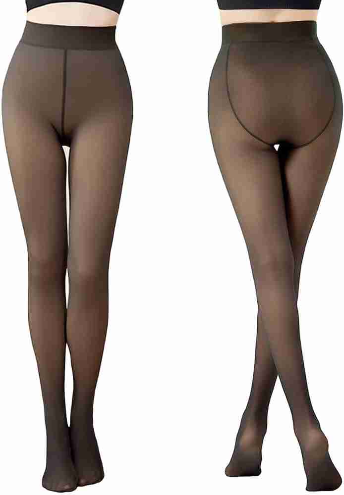 Womens Leggings Double Layer Point Dot Pantyhose Durable Black Slim High  Waist Nylon Skinny Pants Bare Leg Socks Girl From 11,17 €