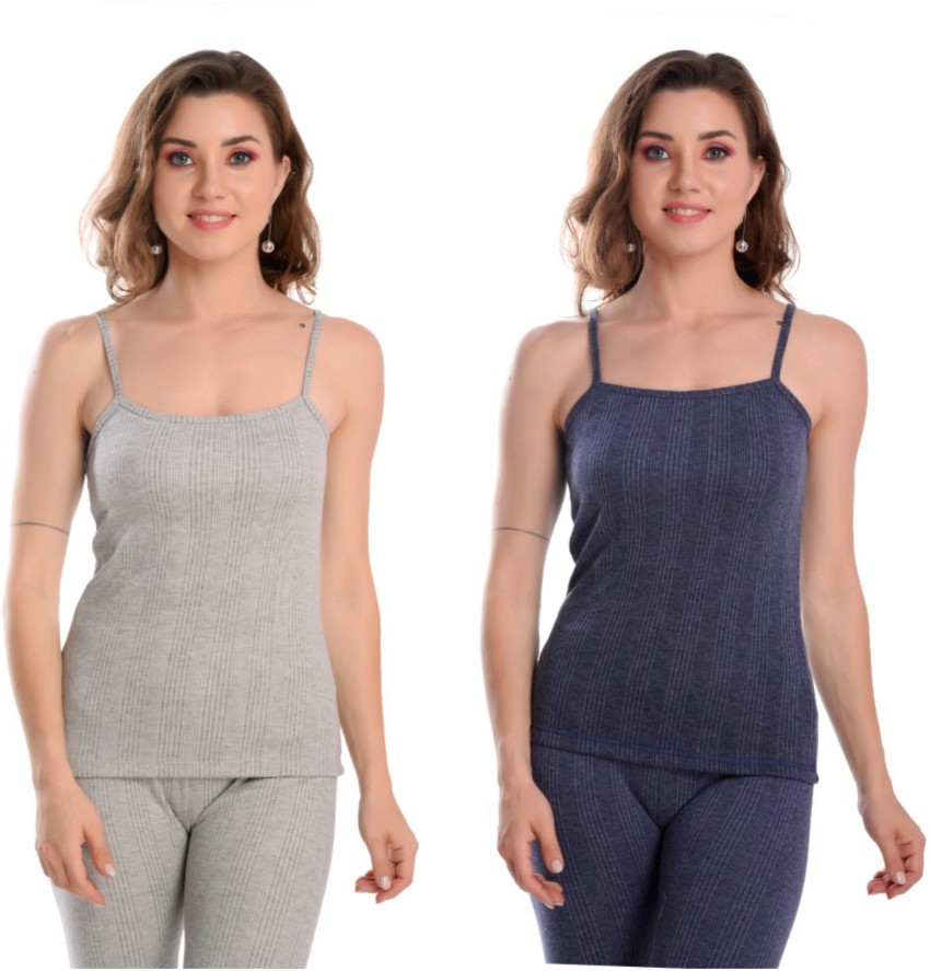 ODGAR Sleeveless Thermal Top combo Women Top Thermal - Buy ODGAR Sleeveless  Thermal Top combo Women Top Thermal Online at Best Prices in India