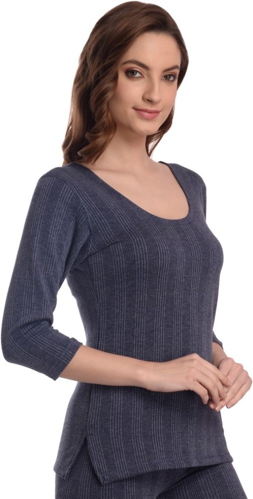 Ellixy women thermal set Women Top Thermal - Buy Ellixy women thermal set  Women Top Thermal Online at Best Prices in India