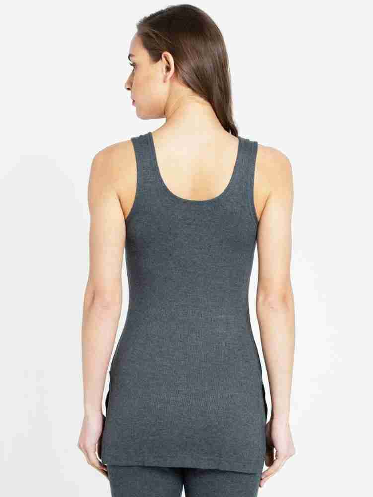 Women's Super Combed Cotton Rich Thermal Camisole with Stay Warm Technology  - Off White