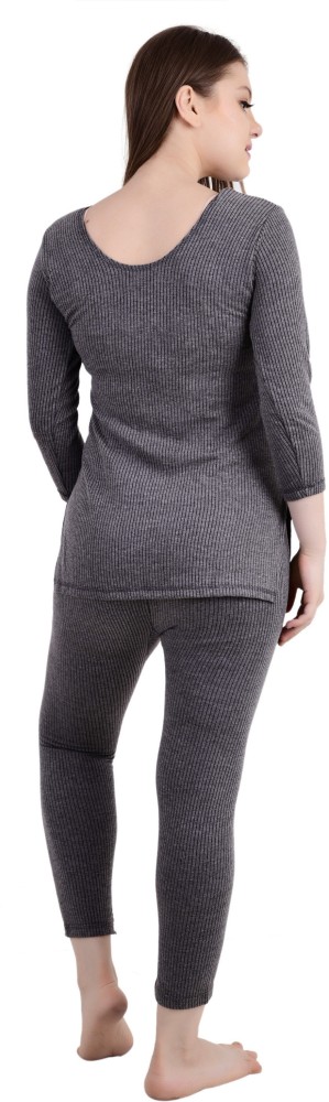 BlushNBloom Thermal Wear for Women/Ladies Winter Thermal top 3/4