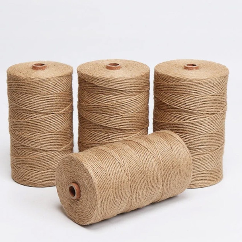 NSB01 Jute Twine String 250 mtr 2 Ply Strong Thick Jute Rope 820