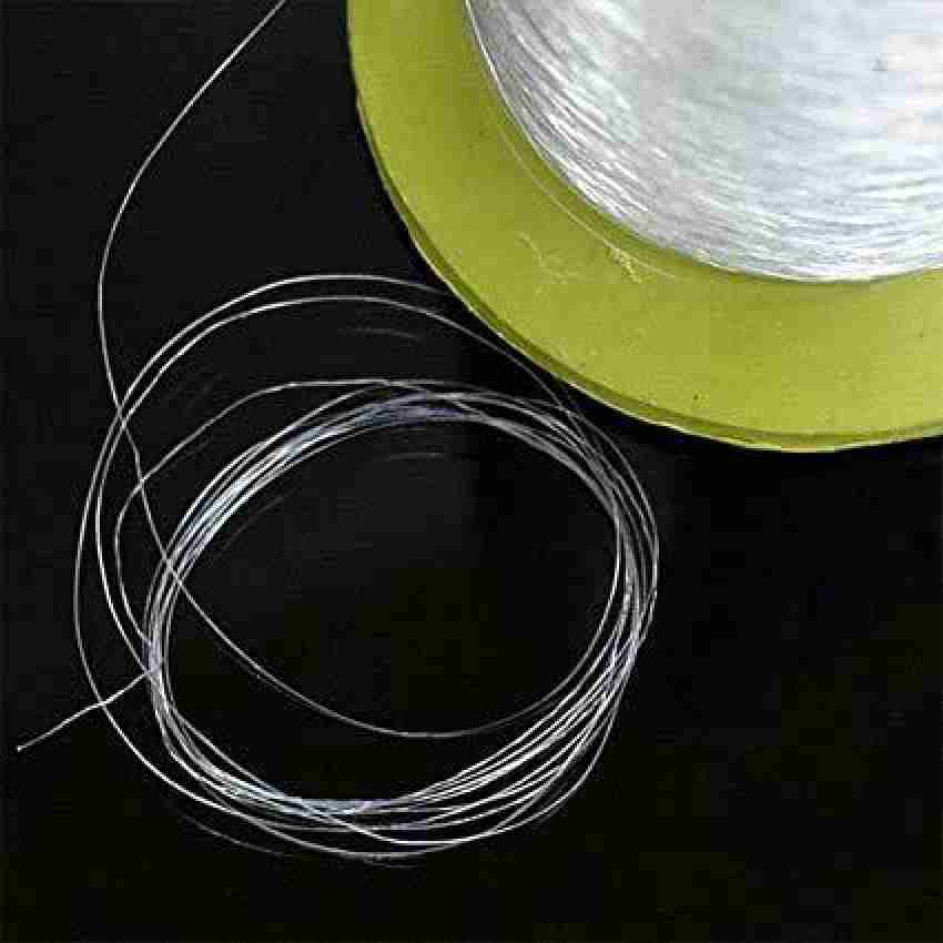 Hunny - Bunch Nylon White Thread For Jewelry Making & Embroidery Roll -  0.16MM (Transparent) Thread Price in India - Buy Hunny - Bunch Nylon White  Thread For Jewelry Making & Embroidery Roll - 0.16MM (Transparent) Thread  online at