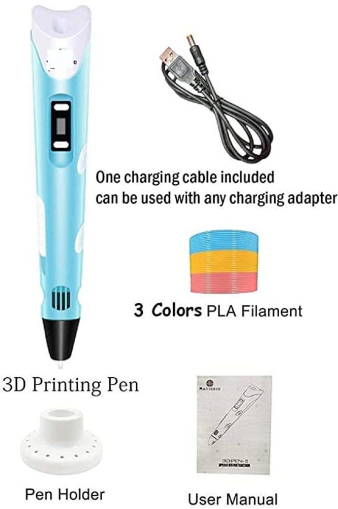 5 Pcs 3d Doodler Pen Refills 3d Printing Filament 3d Pens Kids Adults