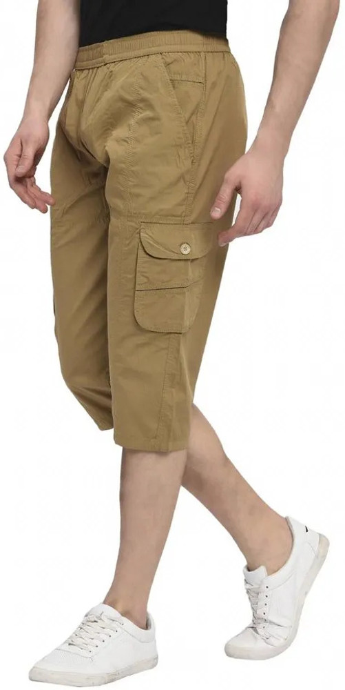 Cargo three fourth for mens deals