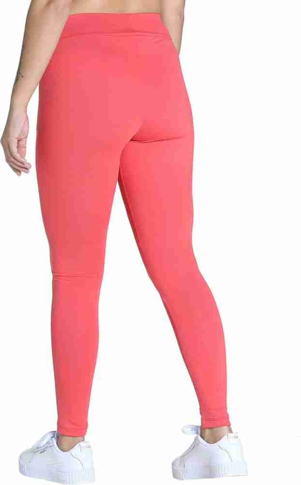 PUMA Solid Women Pink Tights - Buy PUMA Solid Women Pink Tights