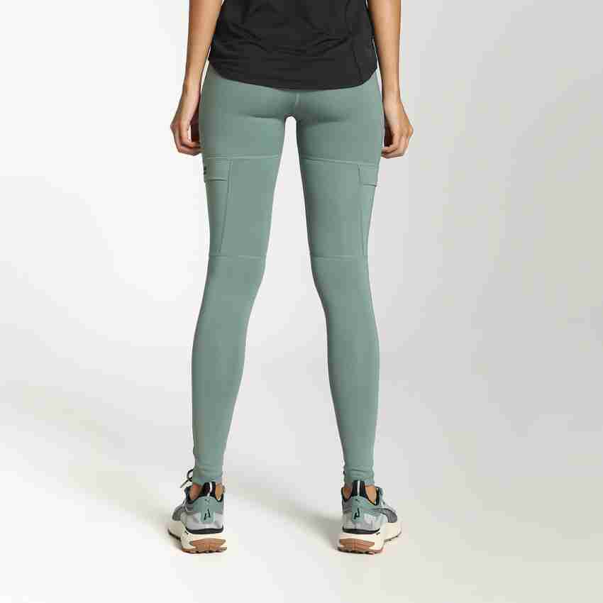 PUMA Solid Women Green Tights - Buy PUMA Solid Women Green Tights