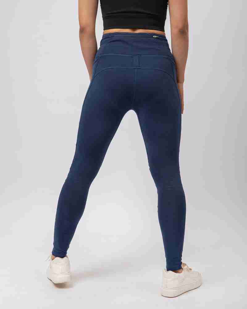 Buy Grey Leggings for Women by BLISSCLUB Online