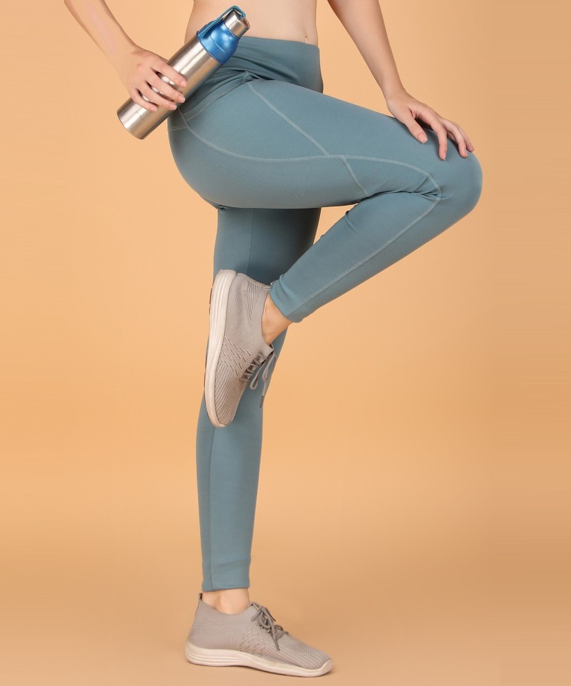Cosvos Solid Women Light Green Tights - Buy Cosvos Solid Women Light Green  Tights Online at Best Prices in India