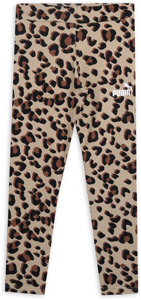 PUMA Animal Print Girls Beige Tights Buy PUMA Animal Print Girls Beige Tights Online at Best Prices in India Flipkart