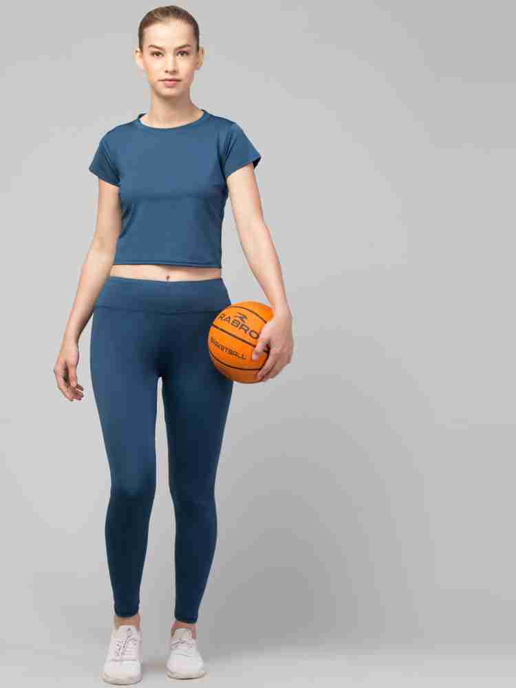 Buy online Navy Blue Polyester Leggings from Capris & Leggings for Women by  N-gal for ₹449 at 63% off