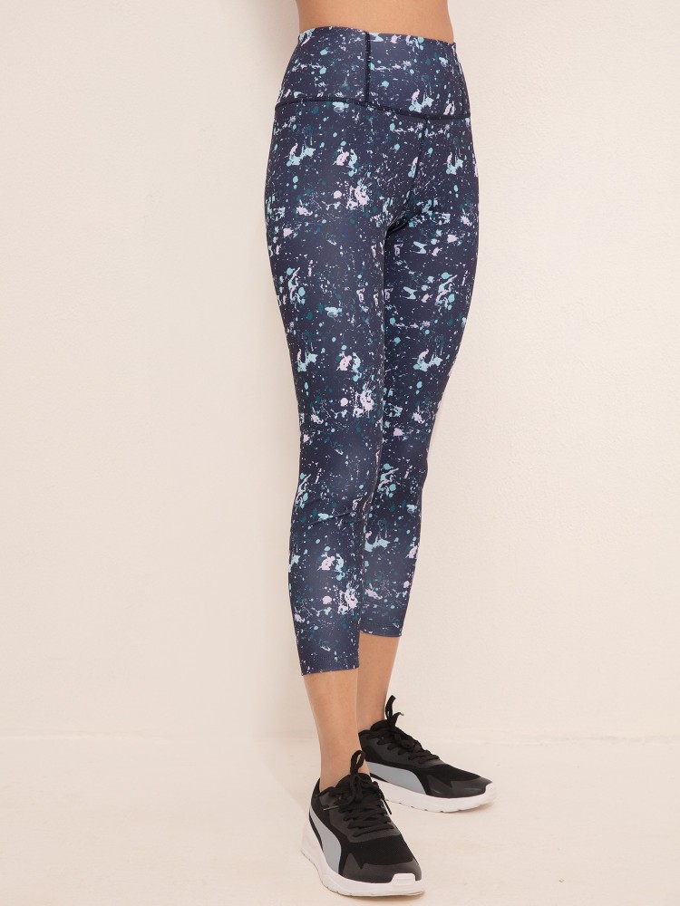 Nykd Printed Women Dark Blue Tights - Buy Nykd Printed Women Dark Blue  Tights Online at Best Prices in India