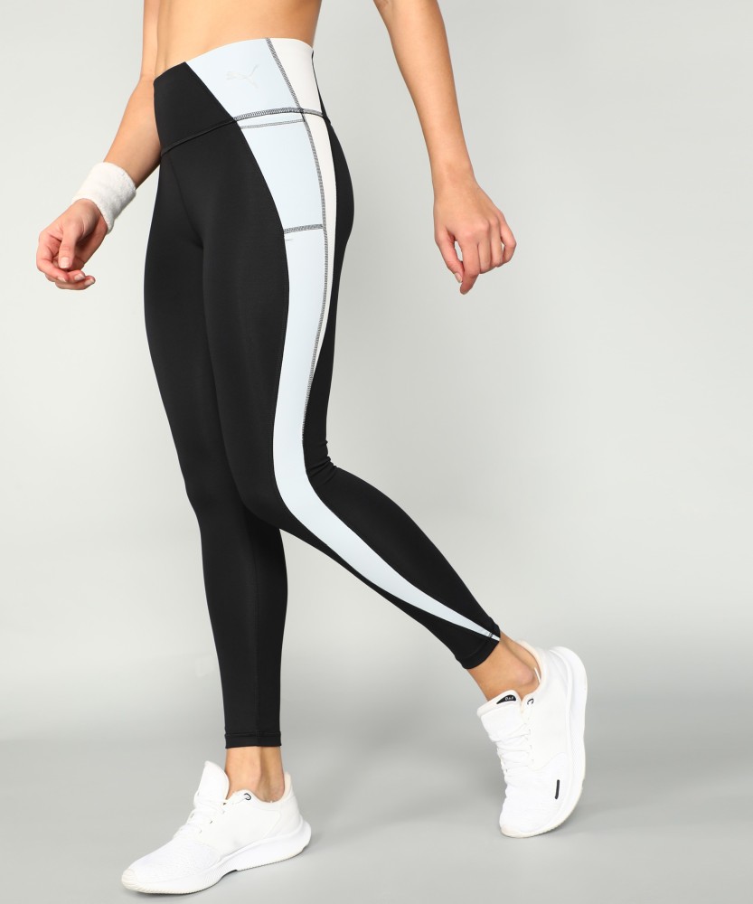 PUMA Color Block Women Black Tights - Buy PUMA Color Block Women Black  Tights Online at Best Prices in India