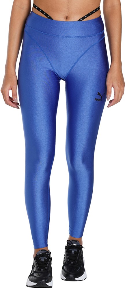 Buy PUMA Solid Women Blue Tights Online at Best Prices in India