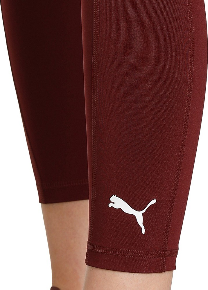 PUMA Solid Women Purple Tights - Buy PUMA Solid Women Purple