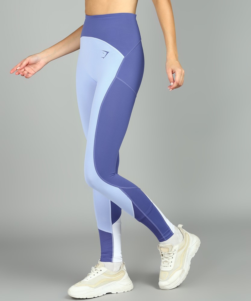 GymShark Color Block Women Blue Tights Buy GymShark Color Block Women Blue Tights Online at Best Prices in India Flipkart