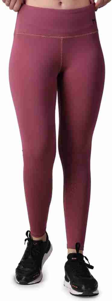 NIKE Solid Women Red Tights - Buy NIKE Solid Women Red Tights