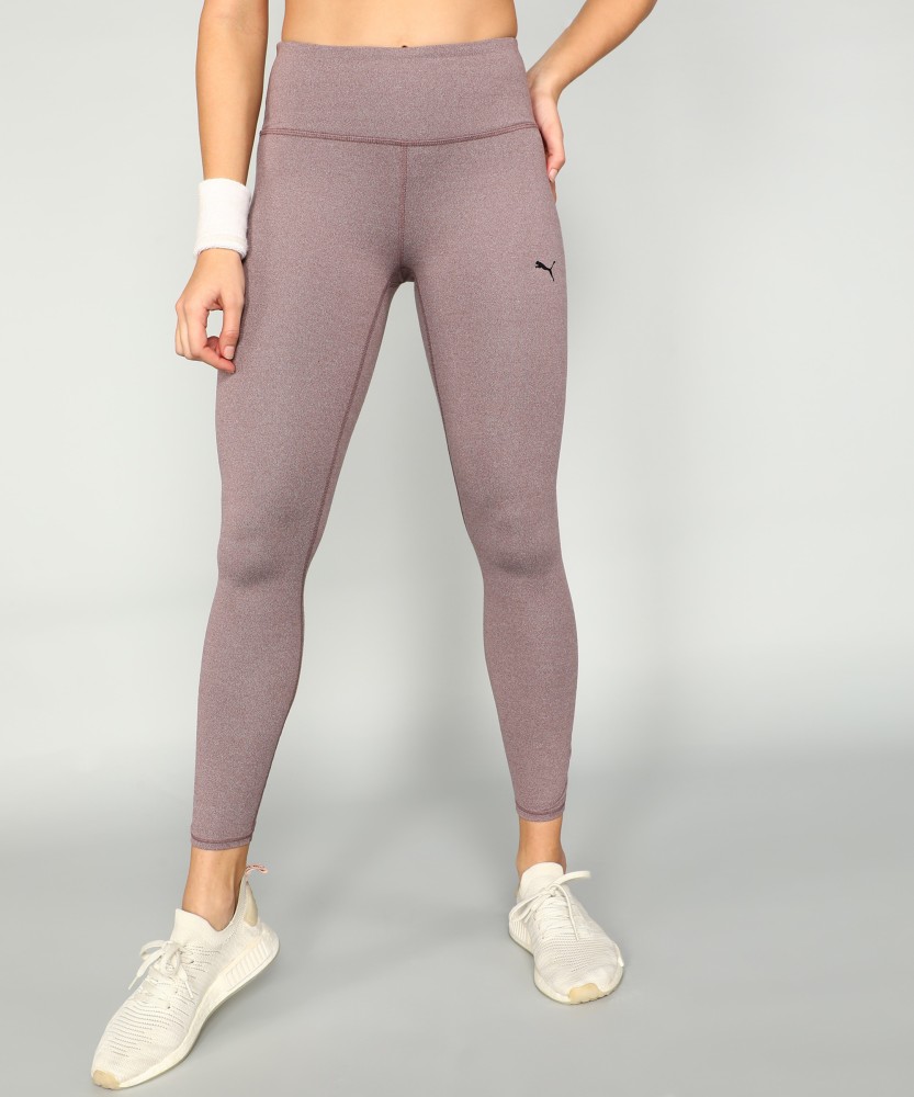 PUMA Solid Women Purple Tights - Buy PUMA Solid Women Purple Tights Online  at Best Prices in India