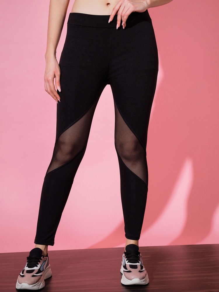Buy Black Leggings for Women by BUYNEWTREND Online