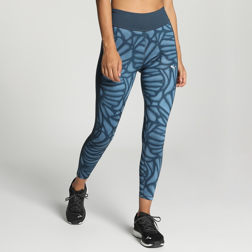 PUMA Solid Women Blue Tights - Buy PUMA Solid Women Blue Tights Online at  Best Prices in India