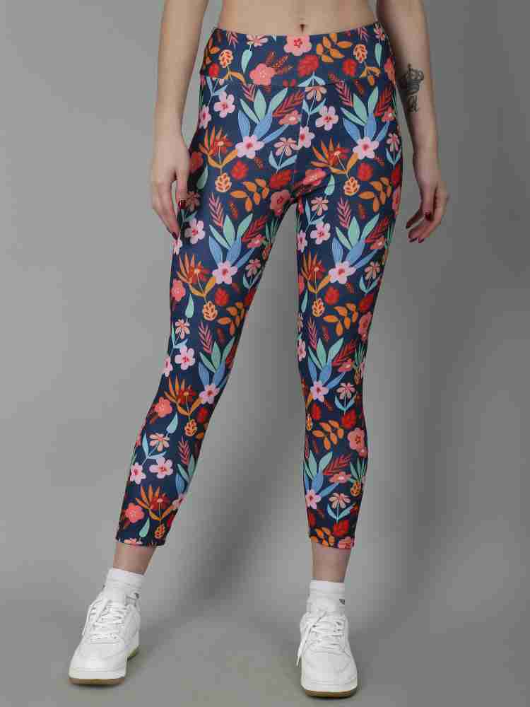 Nike floral cheap print tights