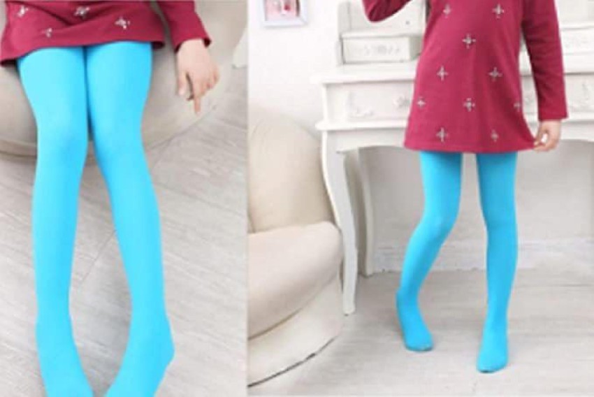 Girls light shop blue tights