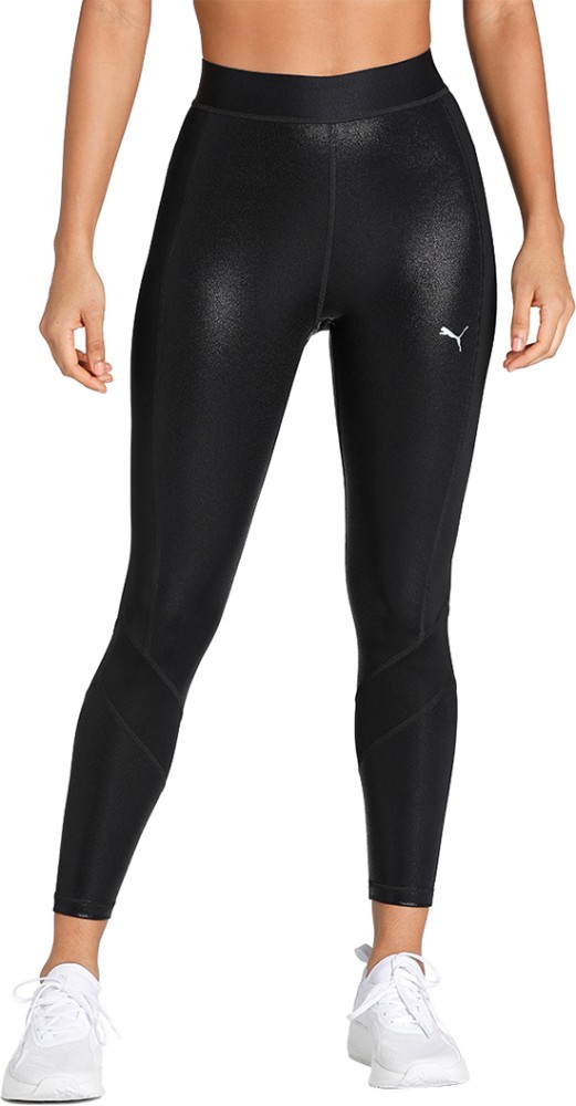 PUMA Solid Women Black Tights - Buy PUMA Solid Women Black Tights