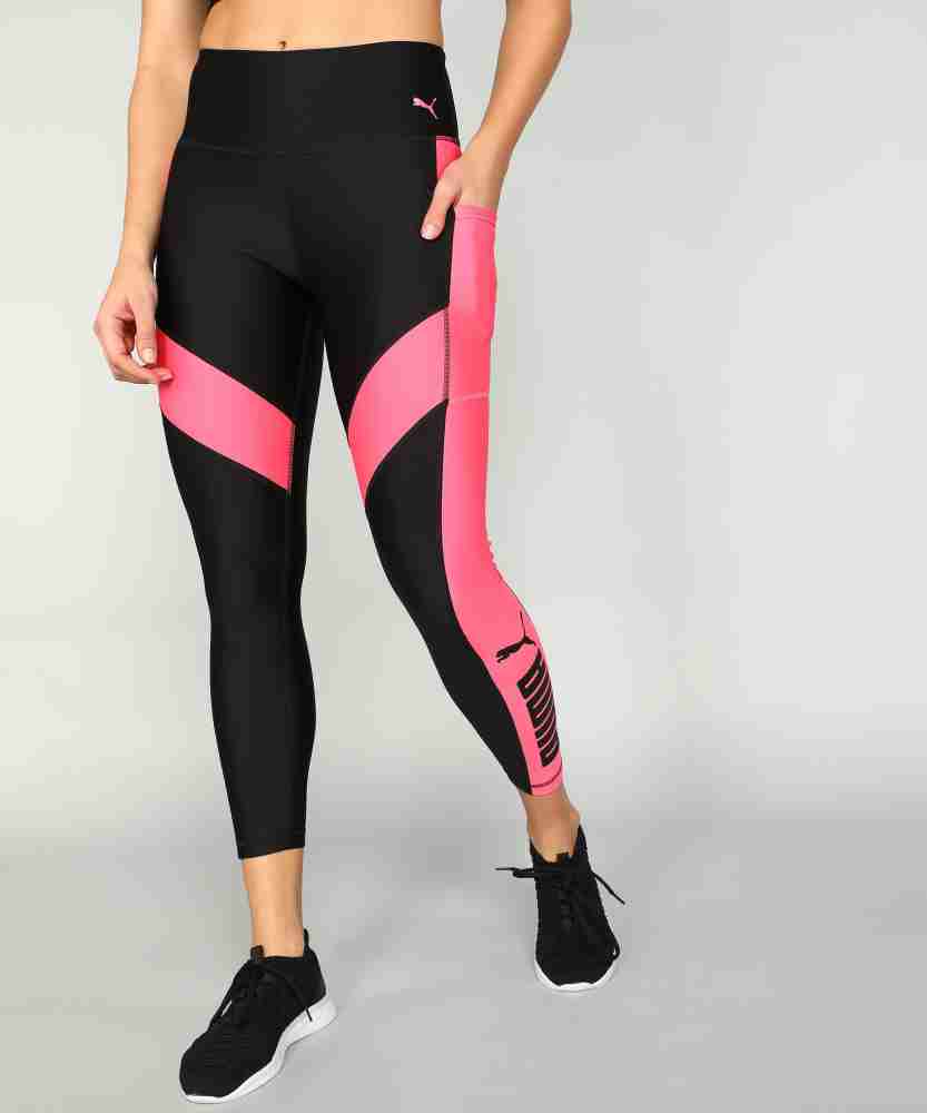 India Women Pink PUMA Prices in - Best Buy at Online PUMA Women Color Black, Tights Black, Block Pink Tights Block Color