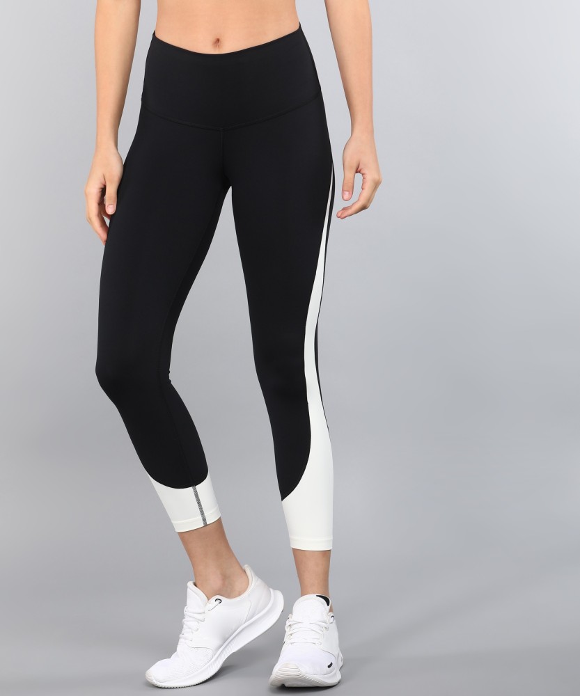 NIKE Color Block Women Black Tights Buy NIKE Color Block Women Black Tights Online at Best Prices in India Flipkart