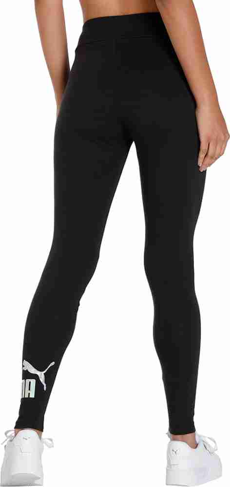 PUMA Solid Women Black Tights - Buy PUMA Solid Women Black Tights