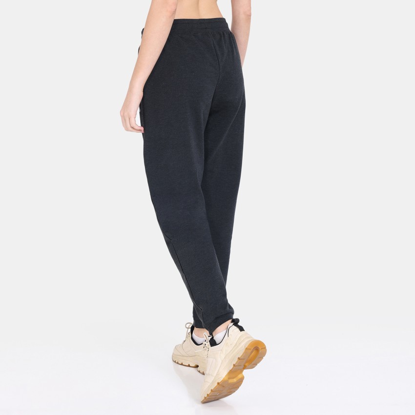 Zelocity by Zivame Solid Women Black Track Pants - Buy Zelocity by Zivame  Solid Women Black Track Pants Online at Best Prices in India