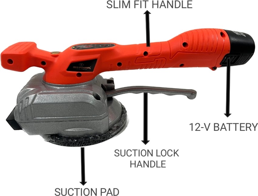 OxiPower CORDLESS TILE VAIBRATOR 12V BATTERY 130MM SUCTION PLATE WITHLEVEL  MARKE Handheld Tile Cutter Price in India - Buy OxiPower CORDLESS TILE  VAIBRATOR 12V BATTERY 130MM SUCTION PLATE WITHLEVEL MARKE Handheld Tile