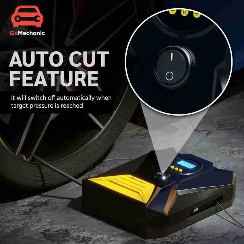 GoMechanic 150 psi Tyre Air Pump for Car Bike Price in India