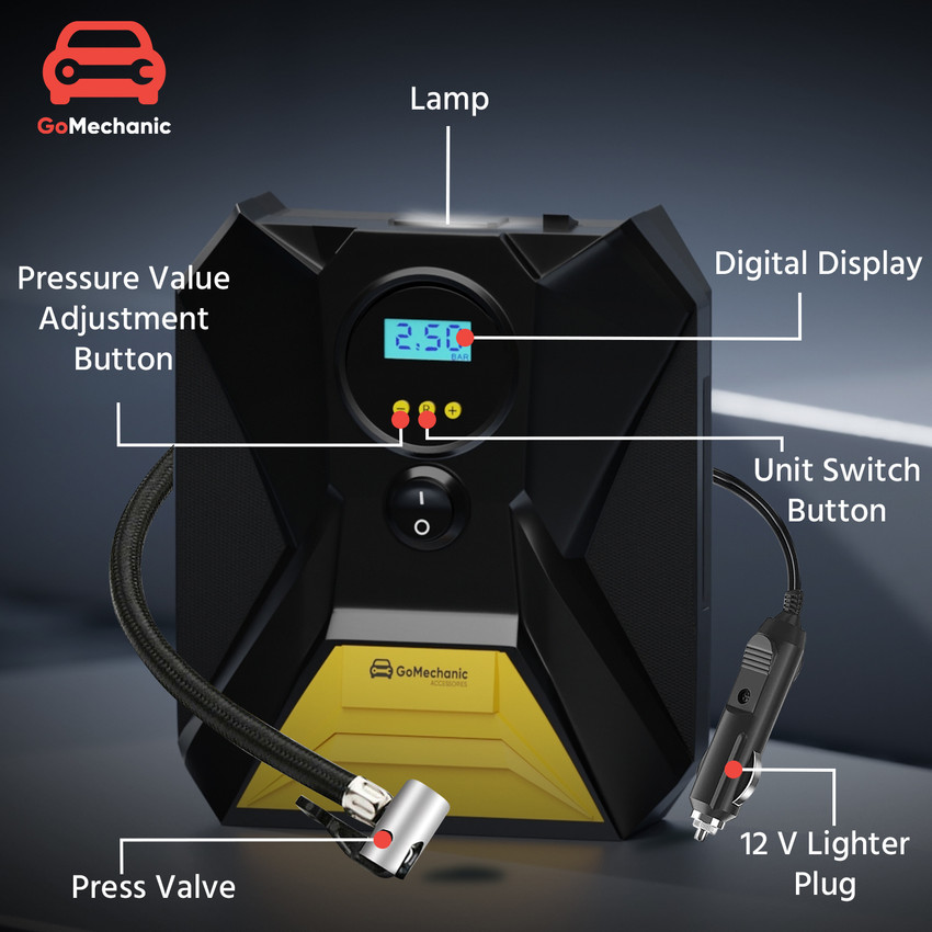 Gomechanic shop tyre inflator