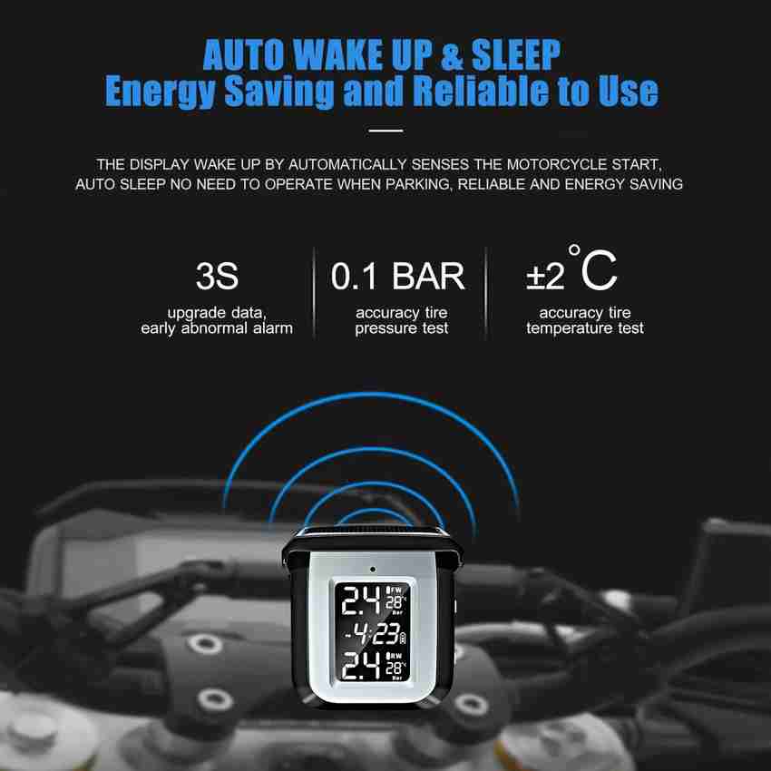 Bicycle tire sales pressure monitoring system