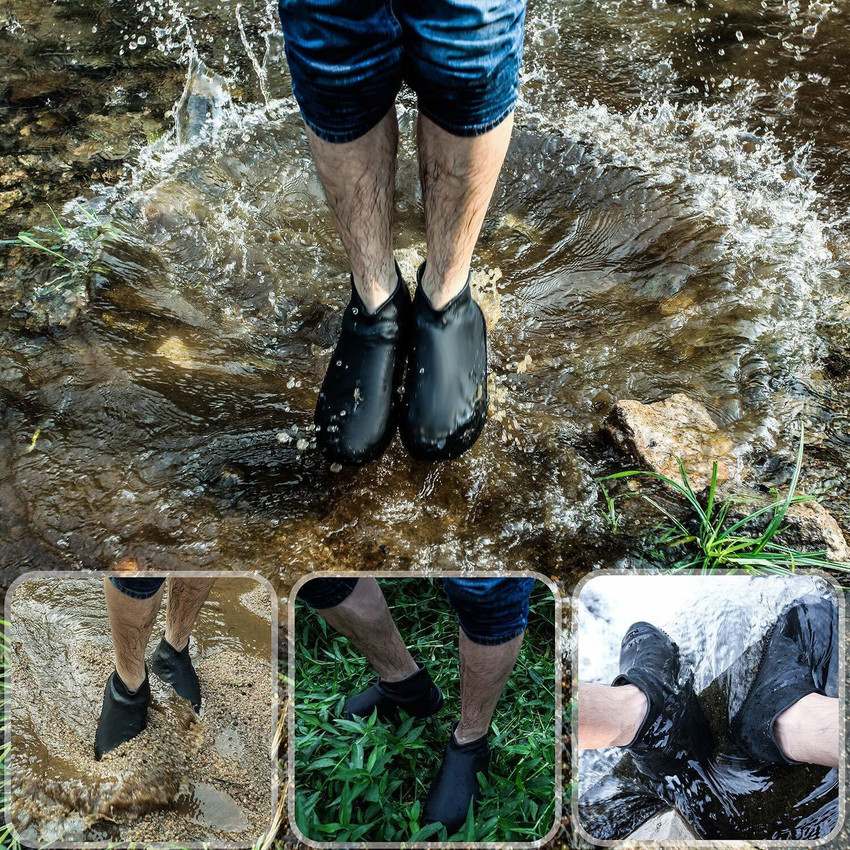 Non slip waterproof shoe covers hot sale