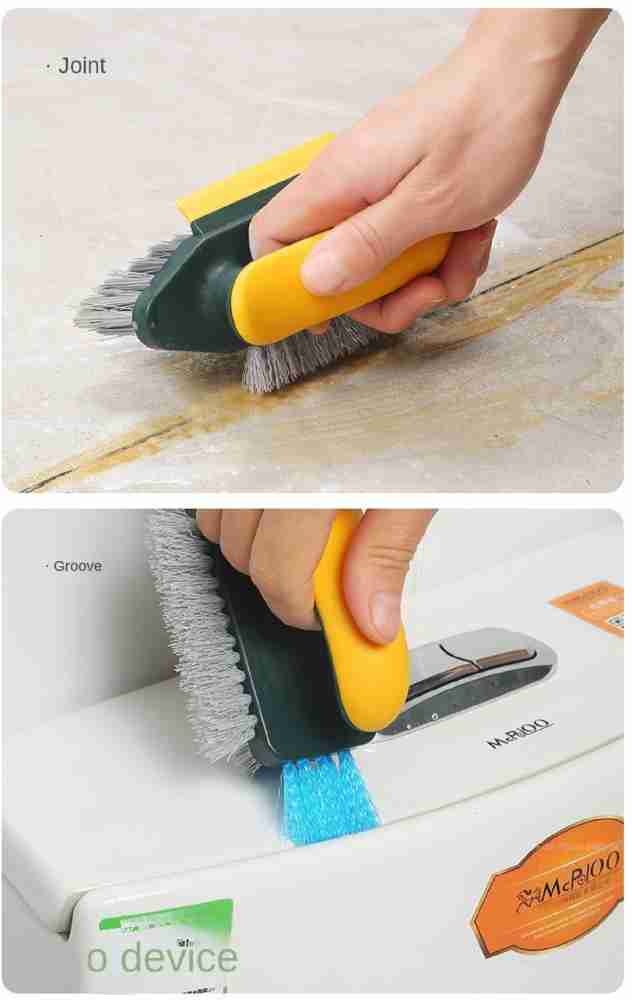 1/2Pcs Hard Bristle Cleaner Brushes Tile Joints Scrubber Stiff