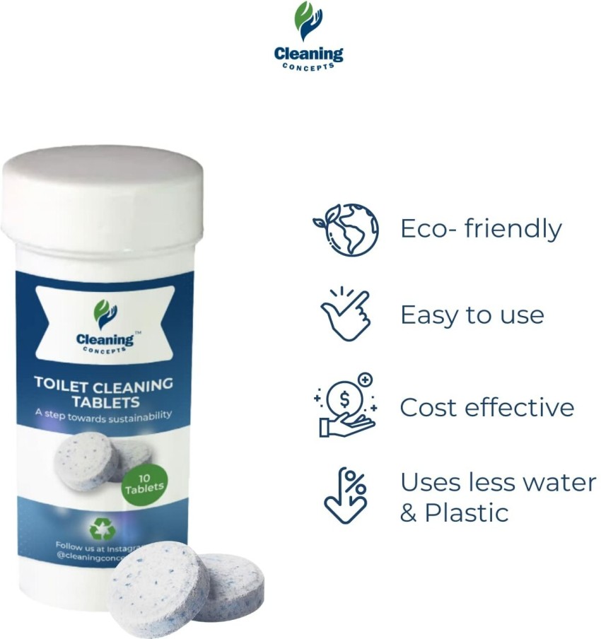 Cleaning Concepts Toilet Cleaning Tablets Block Toilet Cleaner Price in  India - Buy Cleaning Concepts Toilet Cleaning Tablets Block Toilet Cleaner  online at