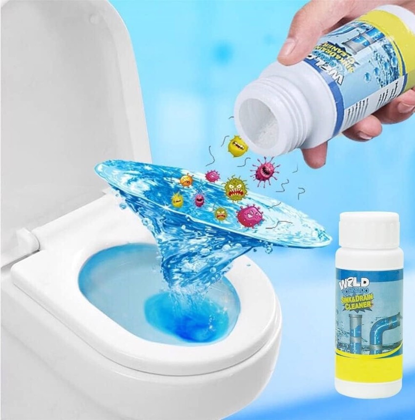 (Type) Powerful Sink Drain Cleaner Pipe Dredging Agent for Kitchen Sewer Brush Toilet Cleaning Tools